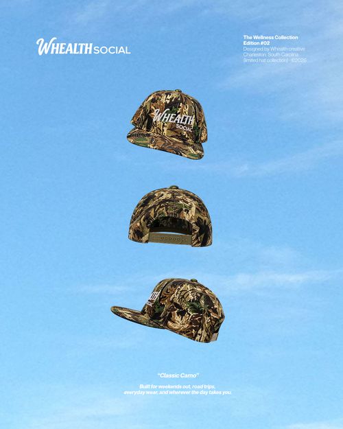 Whealth Social Camo Cap